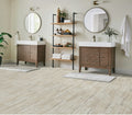 Alterna 12x24 Engineered Tile Kalla Travertine Cream Buff